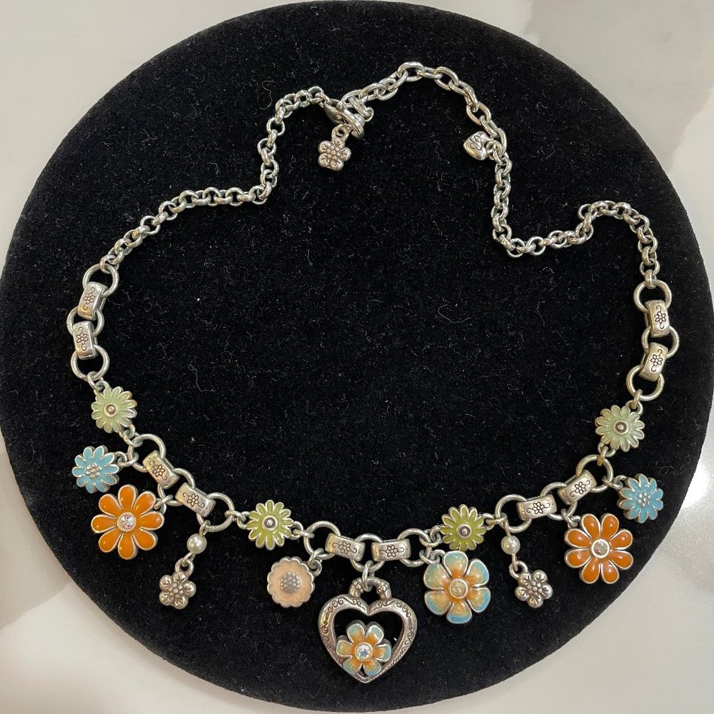 Brighton Orchard Heart Necklace